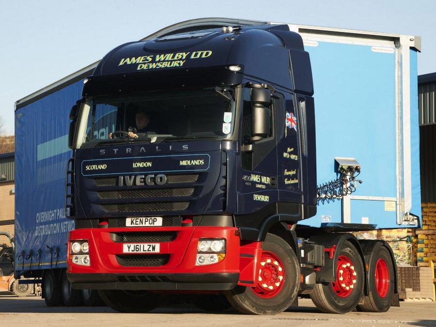  Iveco Stralis 450 6x2 2007 года  (UK) (фото 9 из 12)